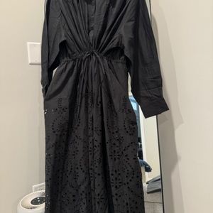 ASOS drawstring shirt dress